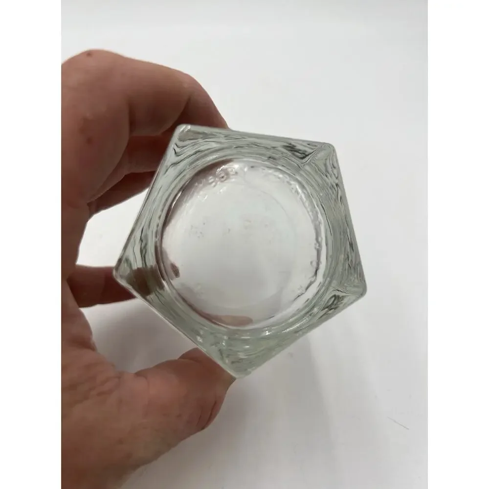 Set of 2 Libbey DuraTuff Inverness Rocks Whiskey Glasses 7 oz Heavy Base